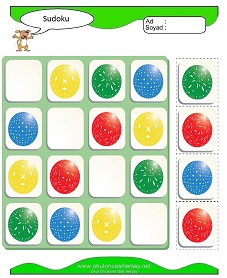 Sudoku Çocuk Bulmacaları